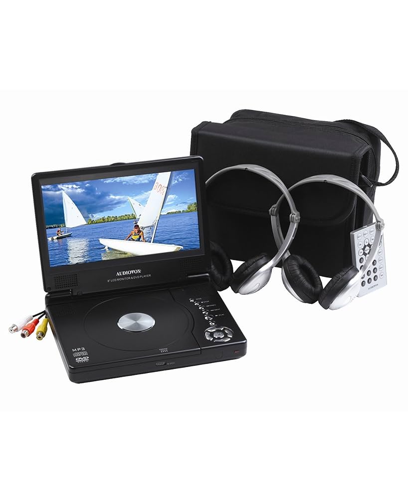 プレーヤー AVOX PORTABLE BD PLAYER AVOX JPT-700W Portable DVD Player with Remote Control - 1.5